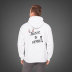 Men's "Anguis in herba" - "A snake in the grass"(hidden danger)  Hoodie