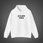 Women's "Acta non verba" - "Deeds, not words"  Hoodie