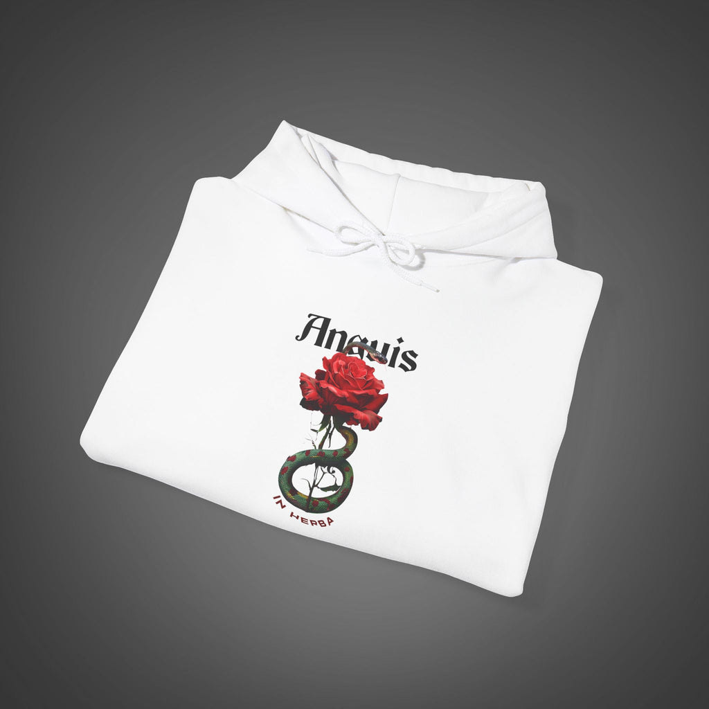 Men's "Anguis in herba" - "A snake in the grass"(hidden danger)  Hoodie