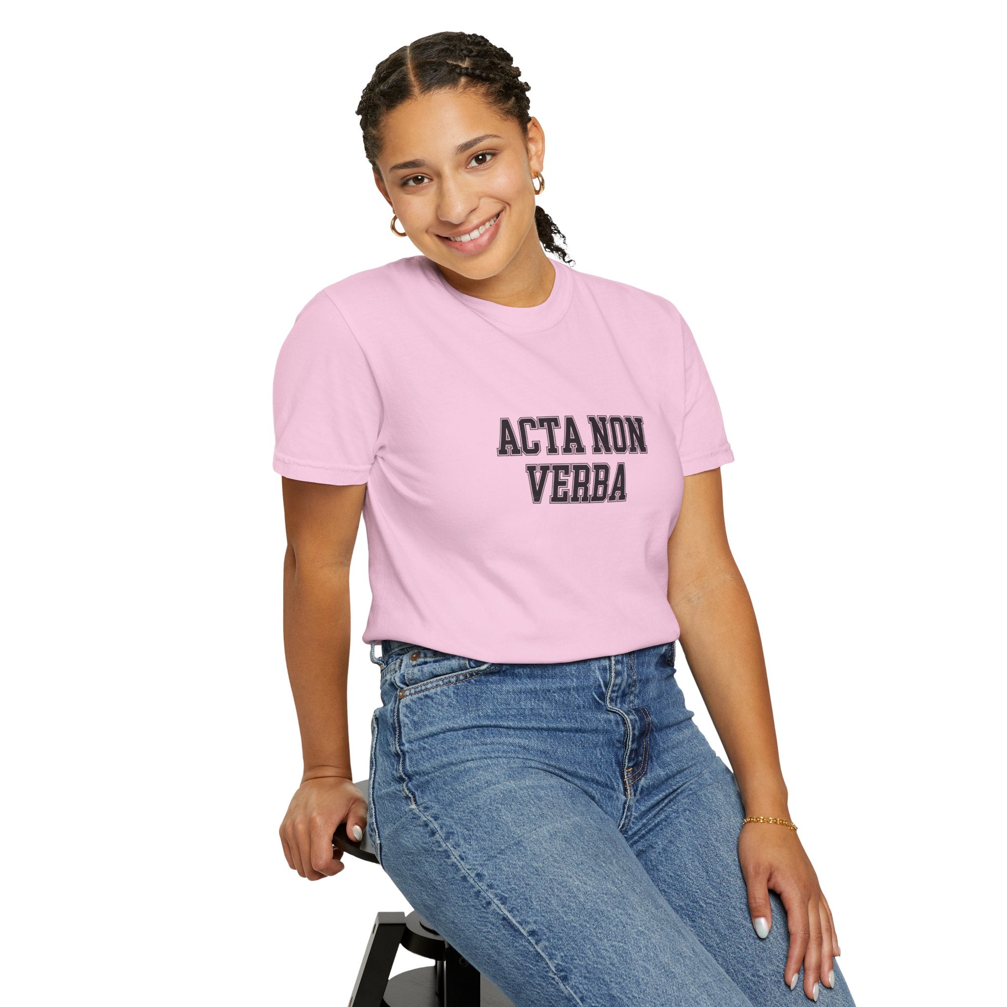 Women's "Acta non verba" - "Deeds, not words" T-Shirt