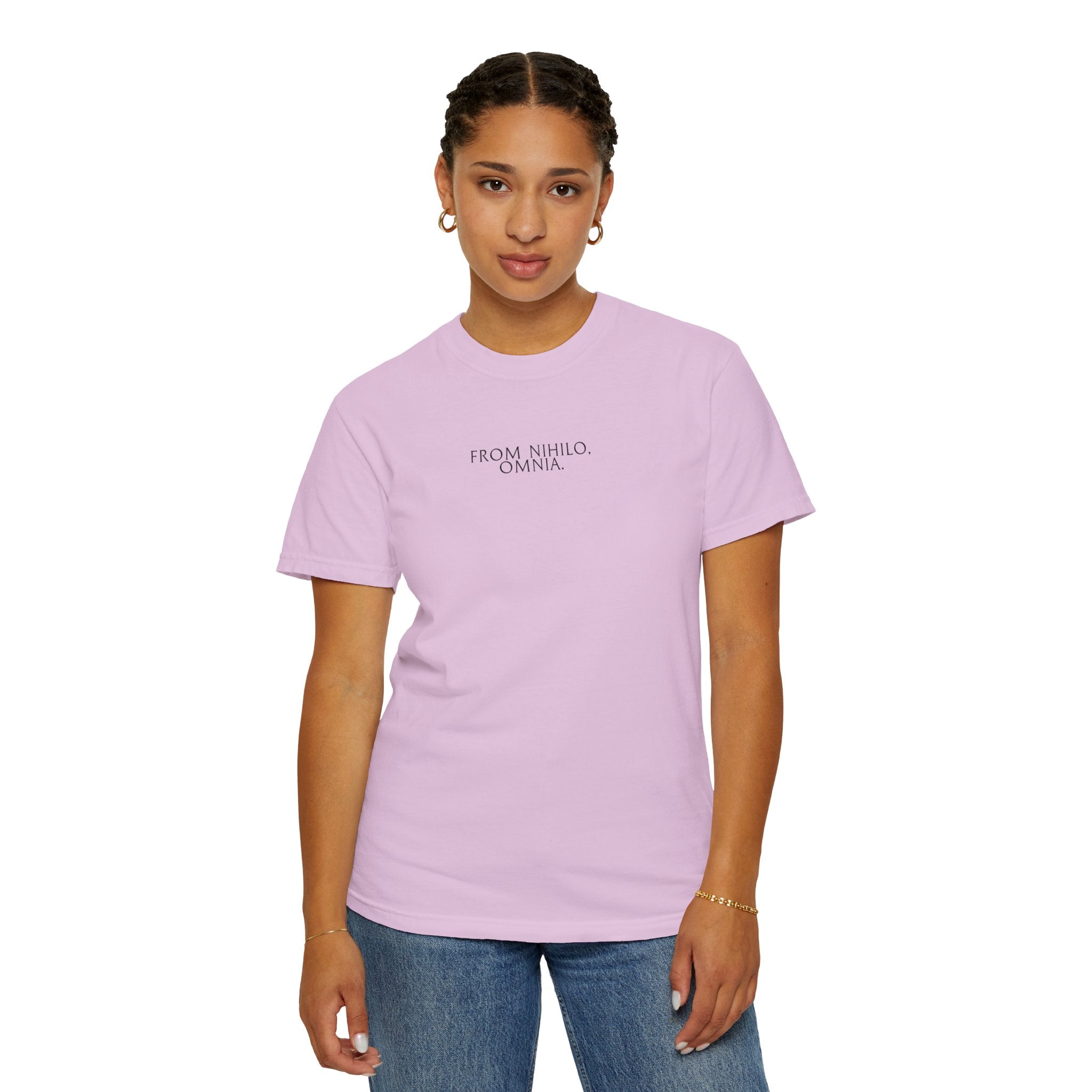 Women's "From nihilo, omnia" - "From nothing, everything" T-Shirt