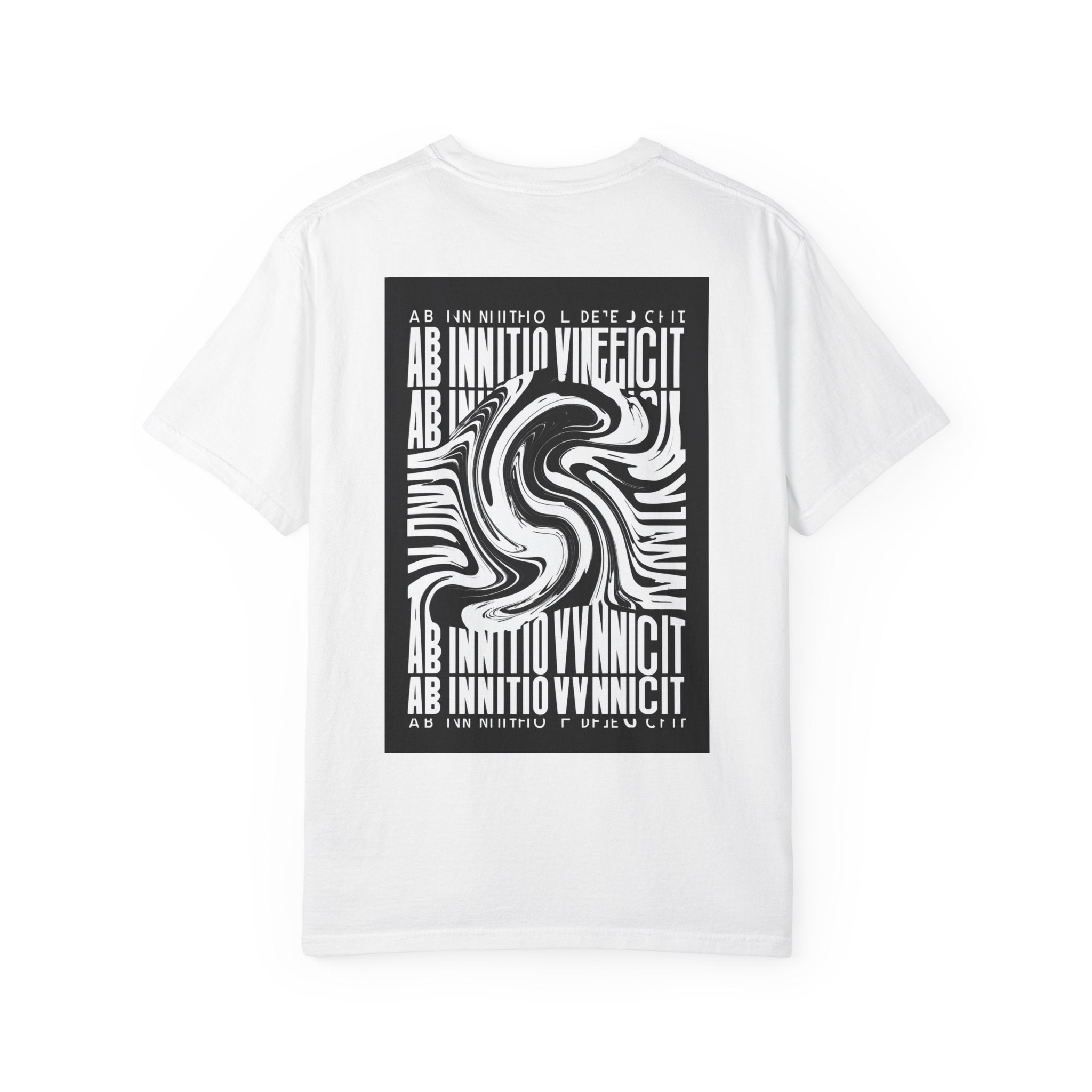 Men's "Ab initio deficit, ab initio vincit" -“From the beginning it fails, from the beginning it triumphs.”  T-shirt