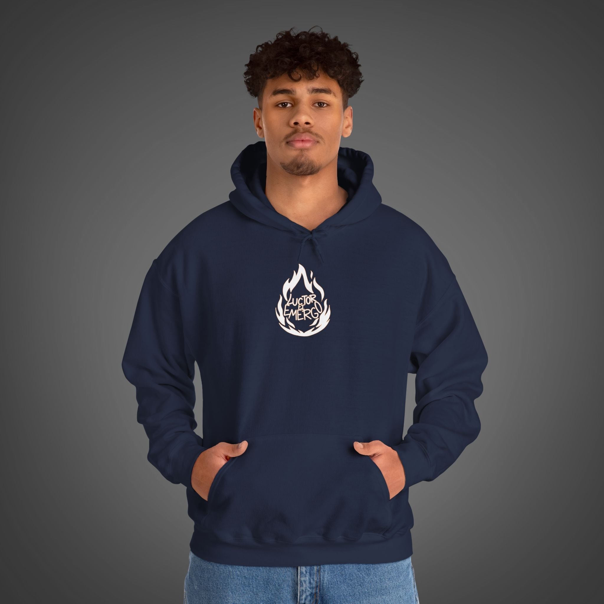 Men's "Luctor et emergo" - "I struggle and rise" Hoodie