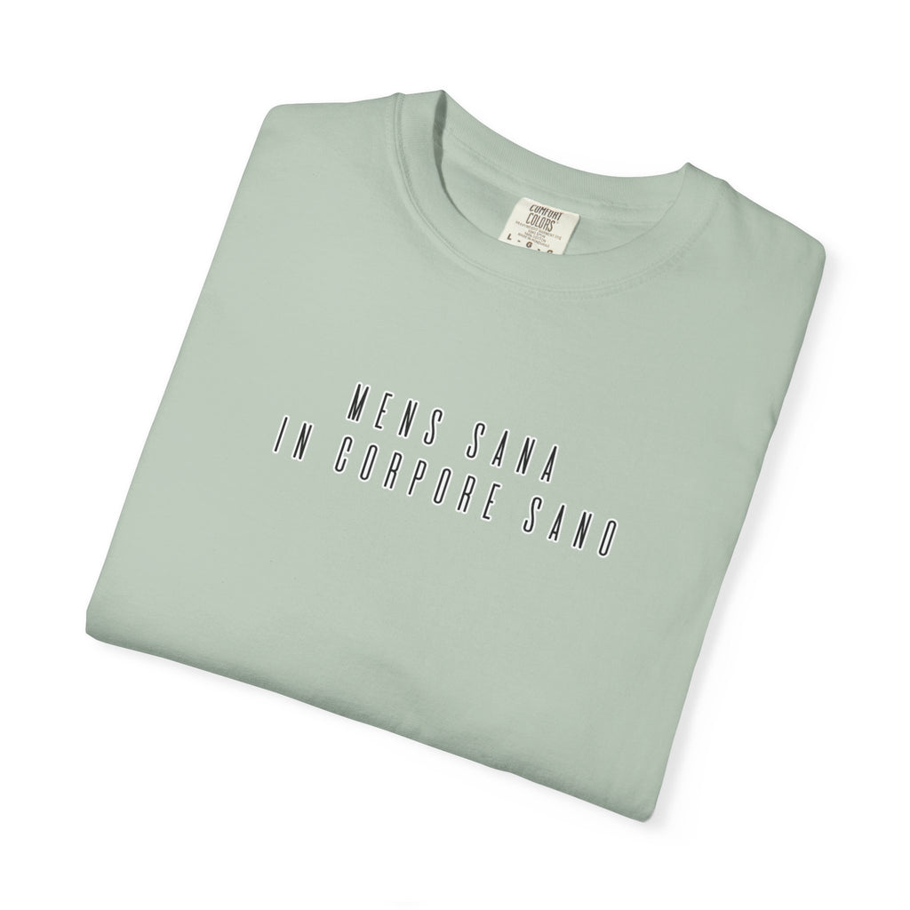 Women's "Mens sana in corpore sano" - "A healthy mind in a healthy body" T-Shirt