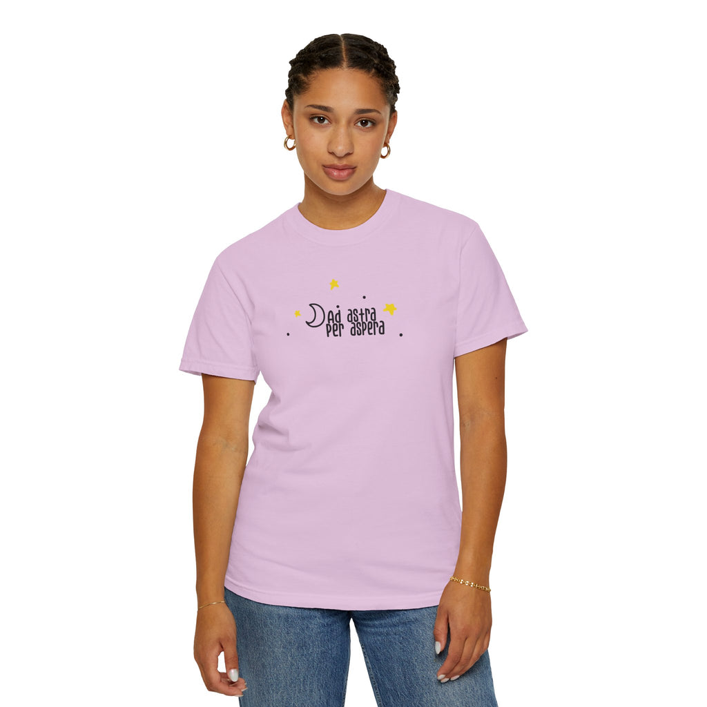 Women's "Ad astra per aspera" - "To the stars through difficulties" T-Shirt