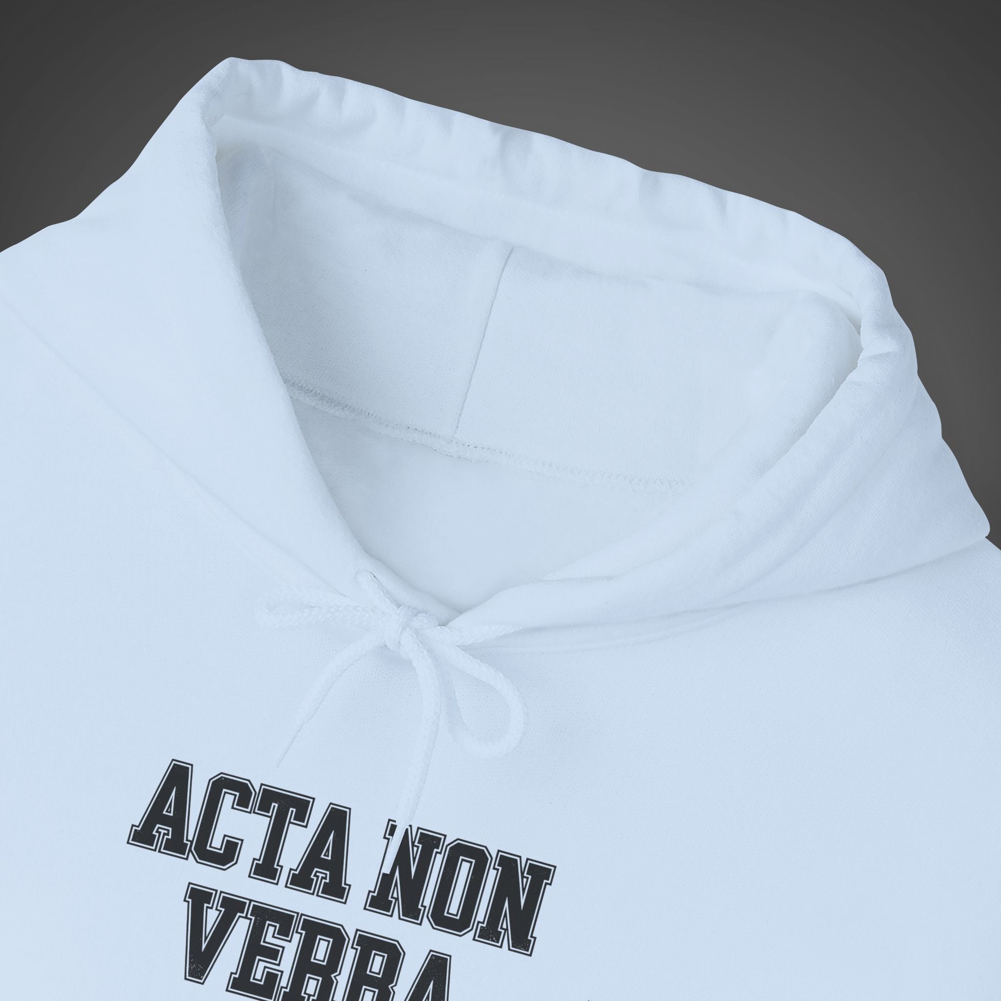Women's "Acta non verba" - "Deeds, not words"  Hoodie