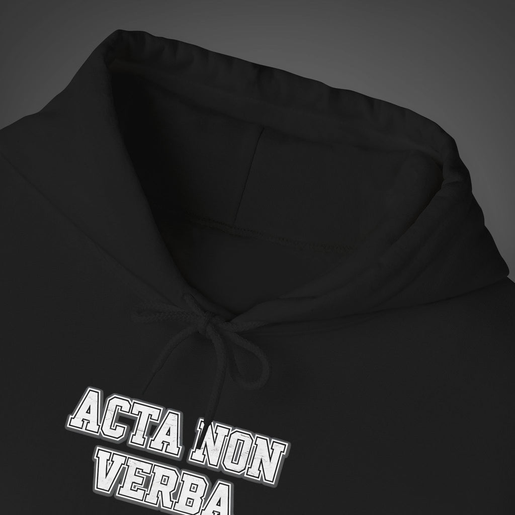 Women's "Acta non verba" - "Deeds, not words"  Hoodie
