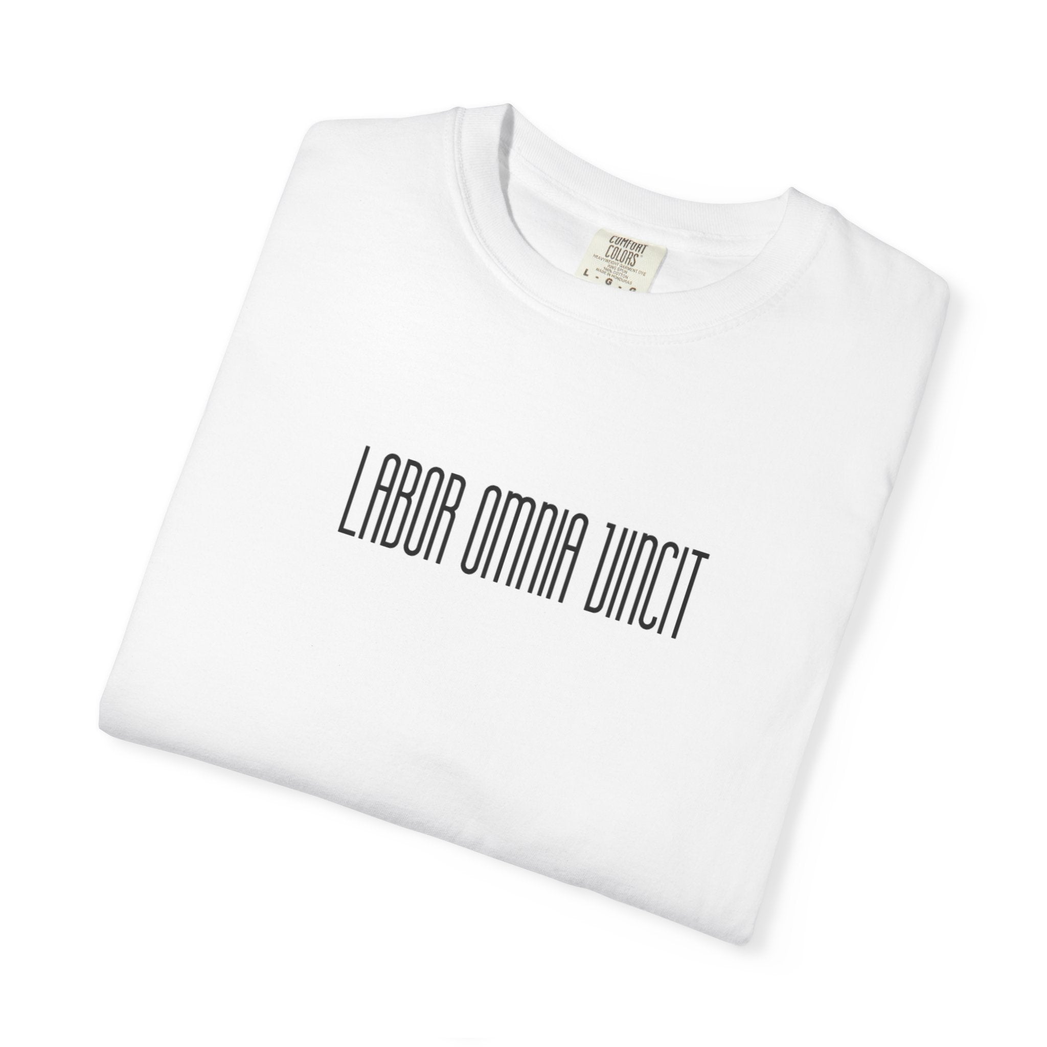 Men's "Labor Omnia Vincit " - "Work conquers all" T-shirt