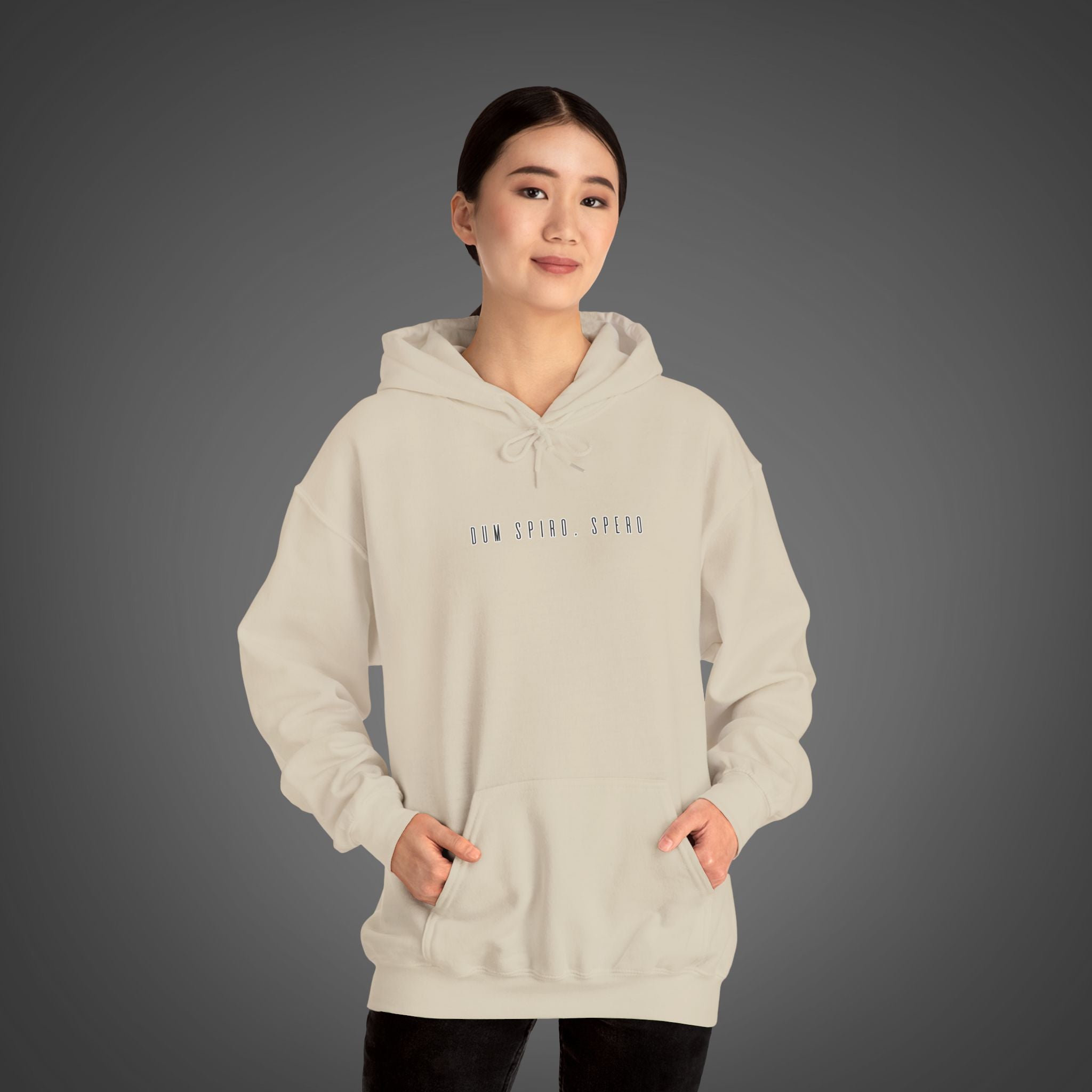 Women's  "Dum spiro, spero" - "While I breathe, I hope"  Hoodie