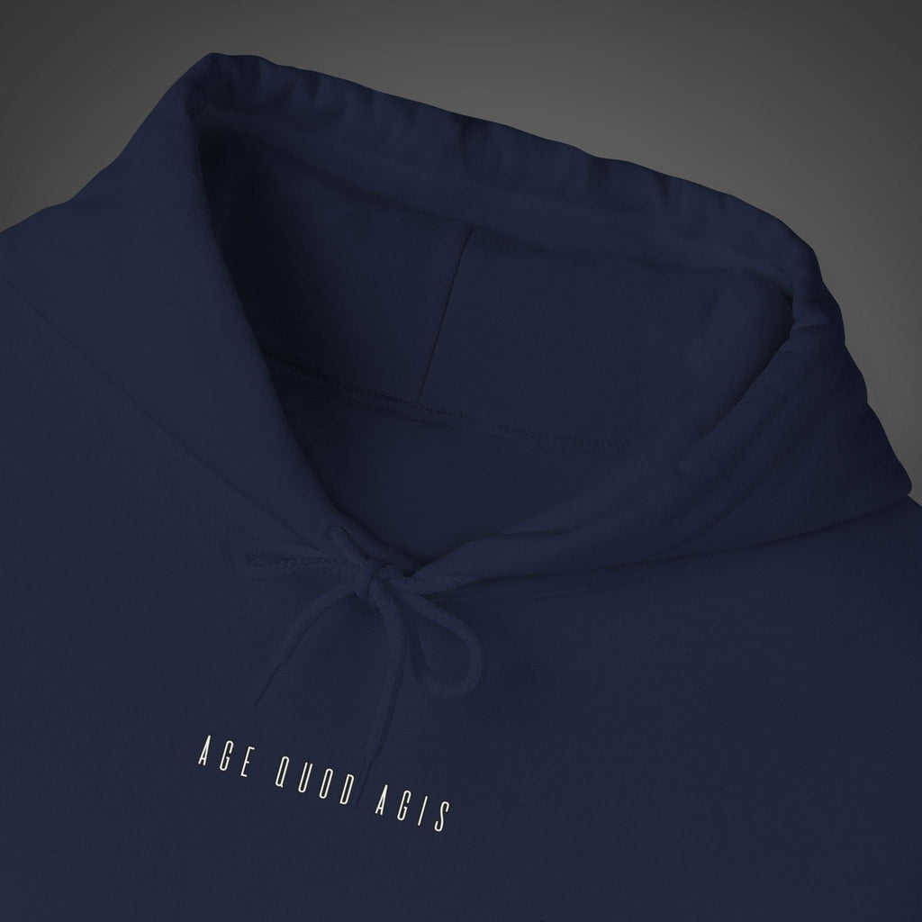 Men's "Age quod agis" - " Do what you are doing" (be present) Hoodie