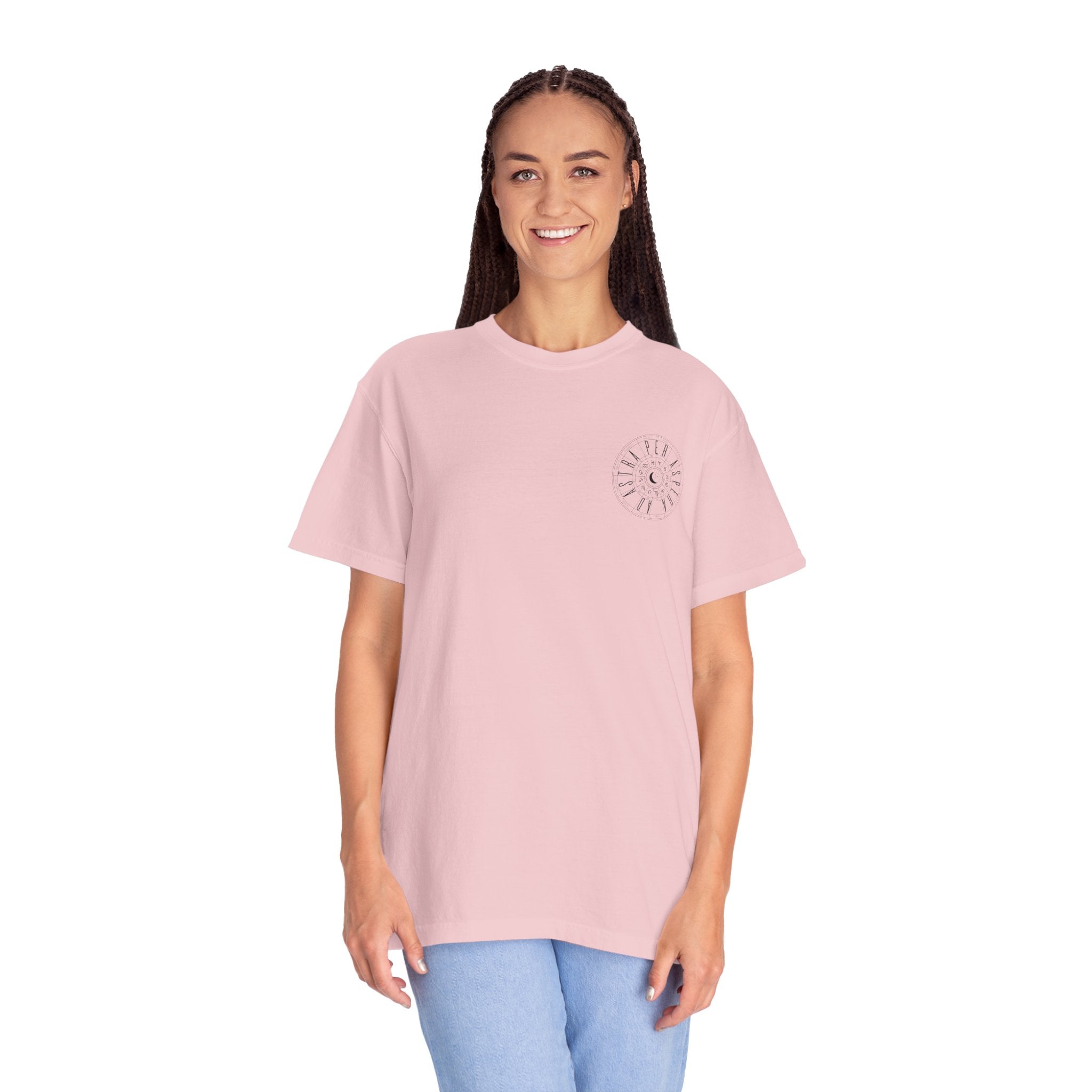 Women's "Ad astra per aspera" - "To the stars through difficulties" T-Shirt