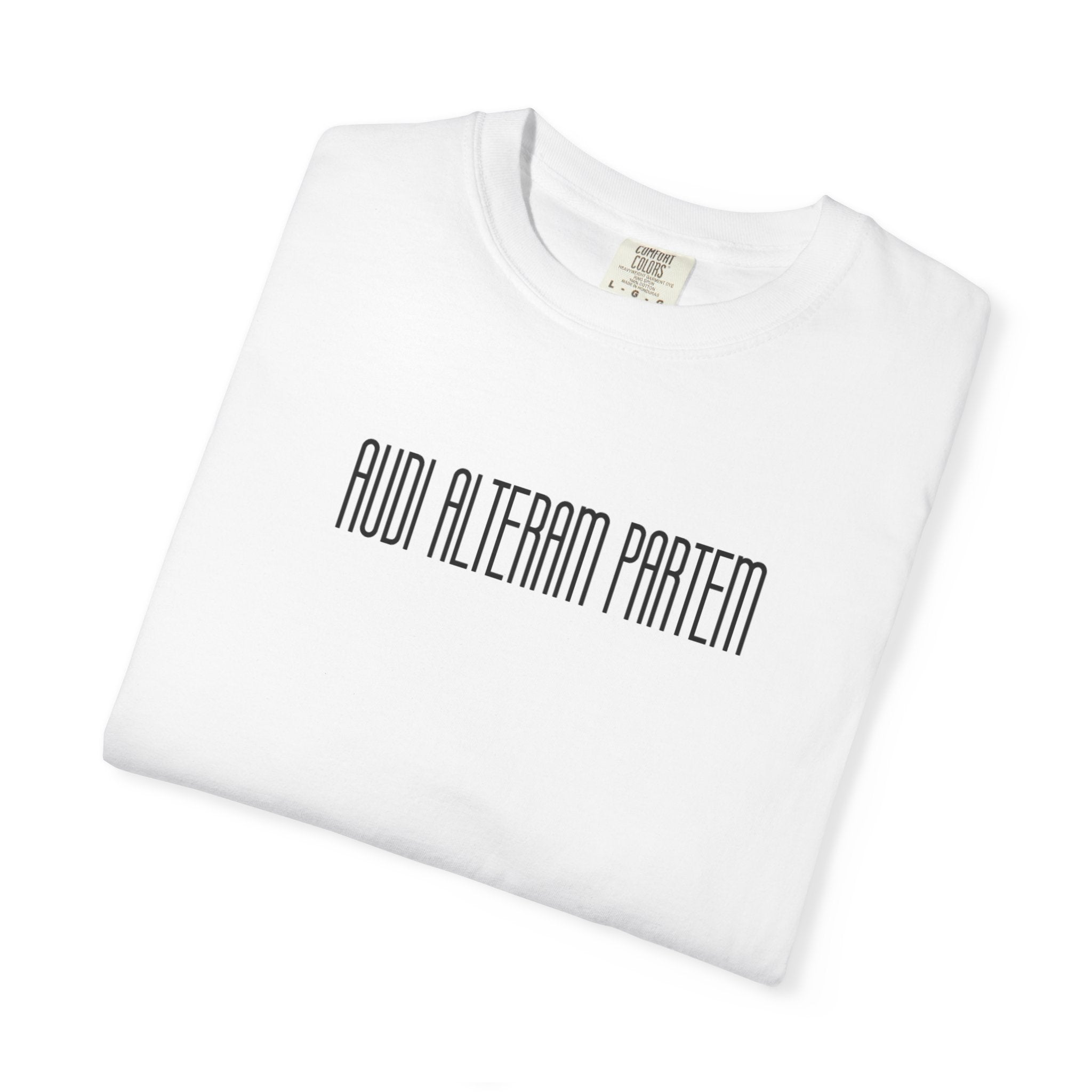 Men's "Audi alteram partem" - "Hear the other side" T-Shirt