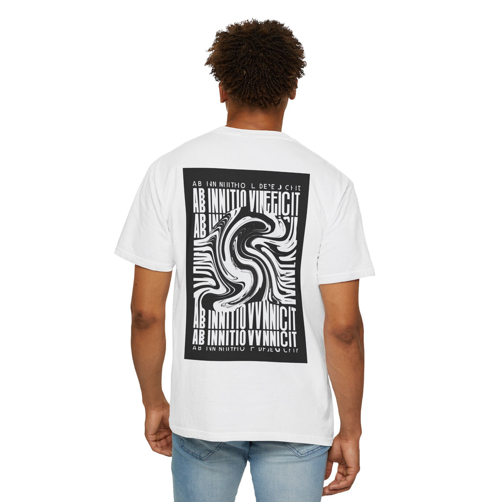 Men's "Ab initio deficit, ab initio vincit" -“From the beginning it fails, from the beginning it triumphs.”  T-shirt