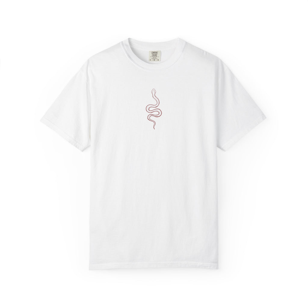 Women's "Anguis in herba" - "A snake in the grass"(hidden danger) T-shirt