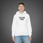 Women's "Acta non verba" - "Deeds, not words"  Hoodie