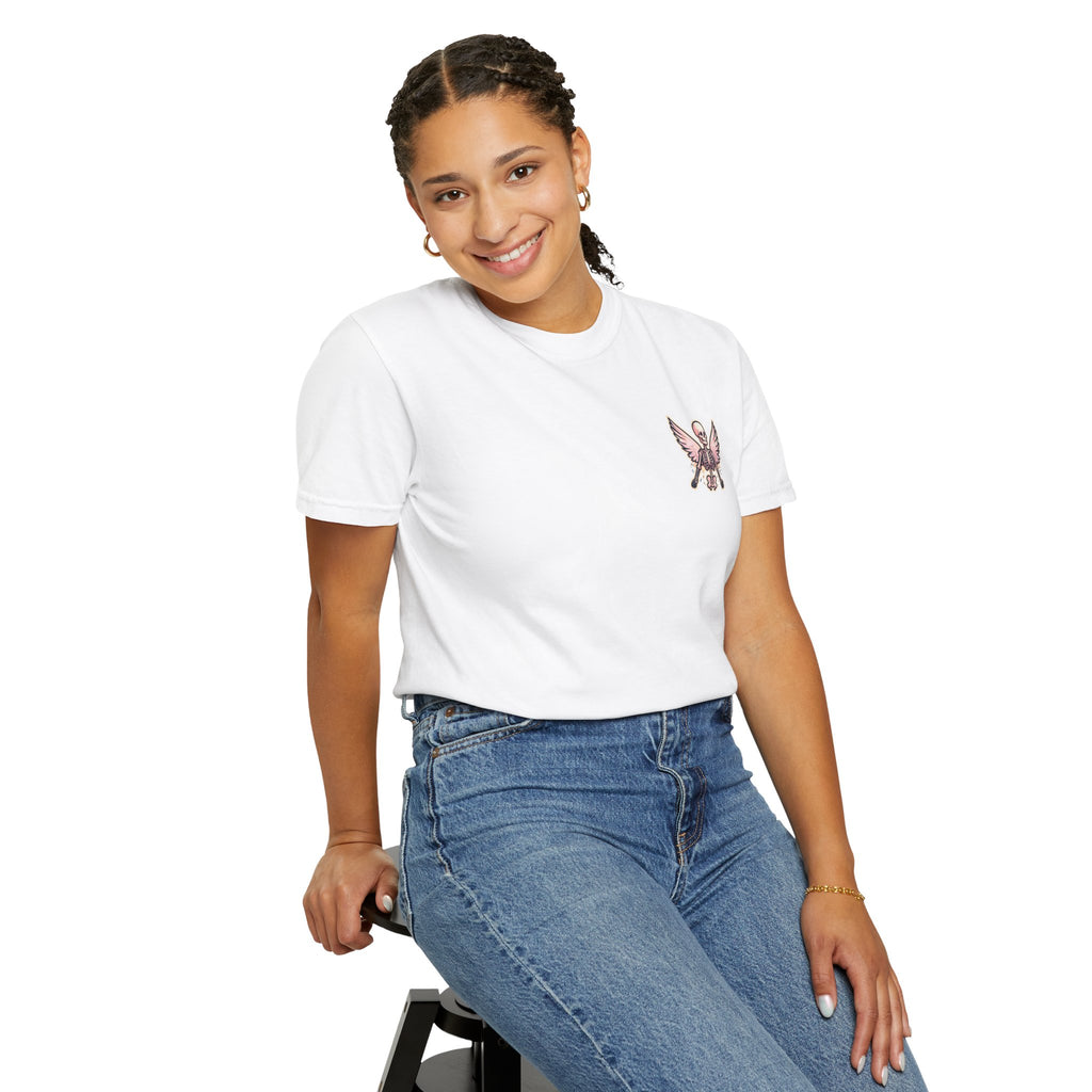 Women's "Alis grave nil" - "Nothing is heavy to those who have wings" T-Shirt
