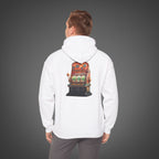 Men's "Filius albae gallinae" - "A child of the white hen" Hoodie