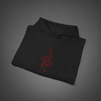 Women's "Anguis in herba" - "A snake in the grass"(hidden danger)  Hoodie