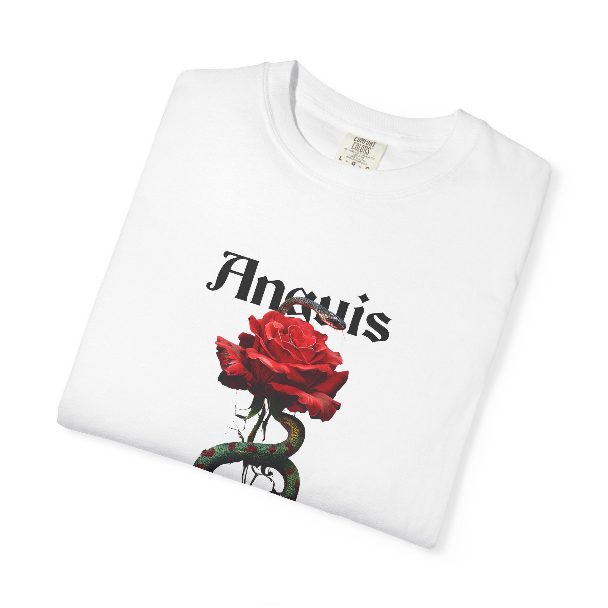 Men's Garment-Dyed "Anguis in herba" - "A snake in the grass" T-Shirt