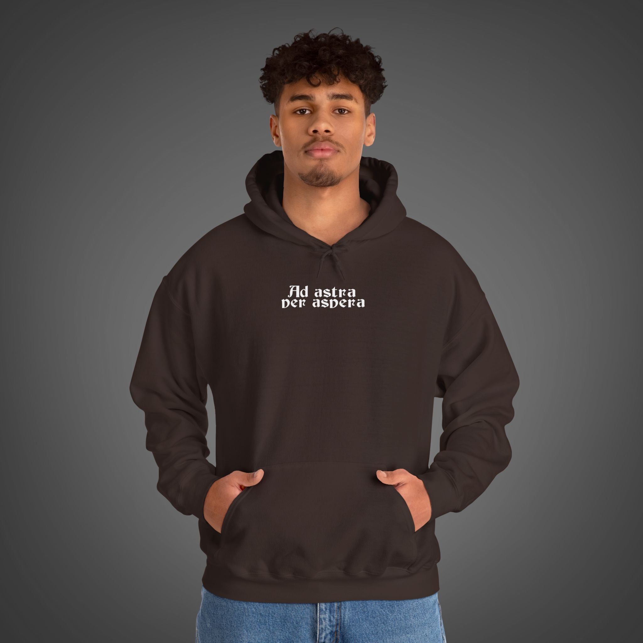 Men's "Ad astra per aspera" - "To the stars through difficulties" Hoodie